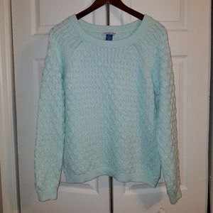 Cascade Blue knitted Sweater